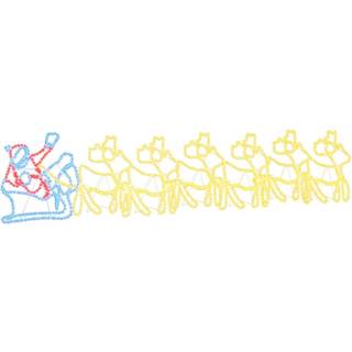 LED Julepynt Flerfarvet 69 x 79 cm PVC