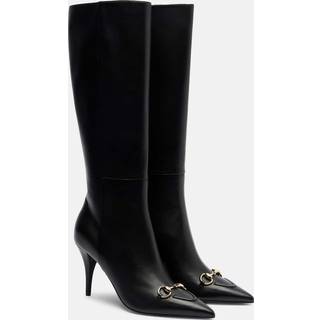 Gucci Erin leather knee-high boots - black - EU 39