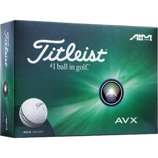 Titleist AVX White Full Wrap 12 Golfbolde
