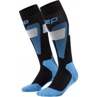 CEP Ski Merino Socks Tall 3.0, skistrømper, dame, blå