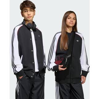 SST LOOSE JAKKE - Black / White - 164