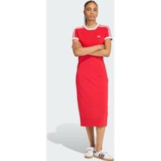 3-STRIPES-KJOLE (SLIM) - Better Scarlet / White