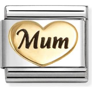 Nomination Gold Mum Heart Charm