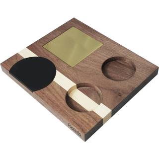 Sopresta Premium Tampermåtte i Valnød & Birk - Valnød & Birk