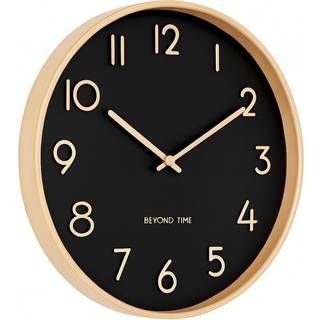 Vægur - Beyond Time Madera Grande Lyst Træ Sort