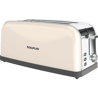 TAURUS Brødrister, Vintage, Lang, Cream-farvet