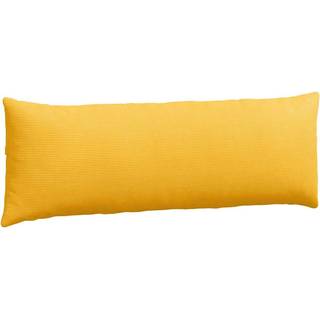 Sofapuder 2 pcs Lys Gul 120 x 40 cm Velourstof