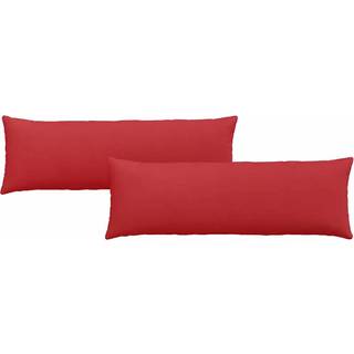 Sofapuder 2 pcs Rød 120 x 40 cm Stof