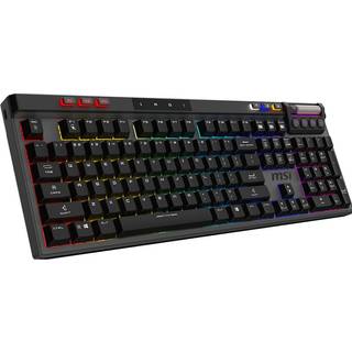 MSI STRIKE PRO Tastatur Mekanisk Per-tast RGB Trådløs Kablet --> På fjernlager, levevering hos dig 30-06-2026