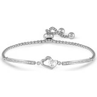 Nomination Silver Milleluci CZ Heart Bracelet - 14cm