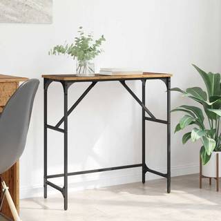 Konsolbord Gammelt træ 75 x 32 x 75 cm Konstrueret træ