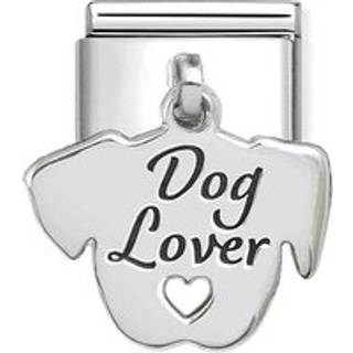 Nomination Silver Dog Lover Face Charm