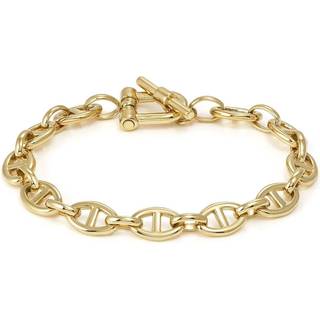 Nomination Gold Ecclettica Mariner Chain Bracelet Large - 20.5cm