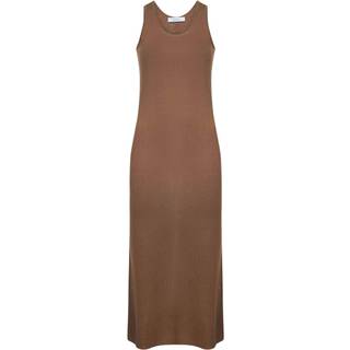 Max Mara Aceri virgin wool midi dress - brown - M