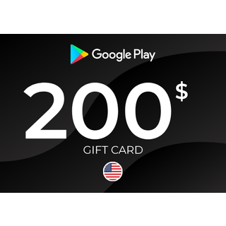 Google Play Gift Card 200 USD Key - UNITED STATES