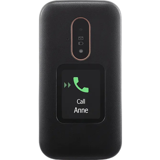 DORO 6881 - 4G funktionstelefon - microSD slot - 320 x 240 pixels - rear camera 2 MP - sort og hvid