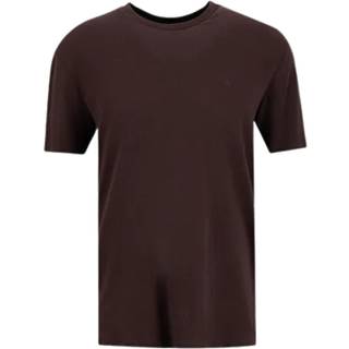 Supima Chest Emb Crewneck T-shirt, Chocolate Torte, L