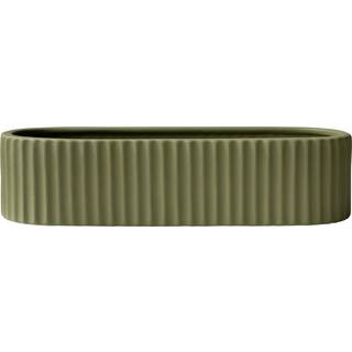 DBKD Stripe lysestage 30 cm Green