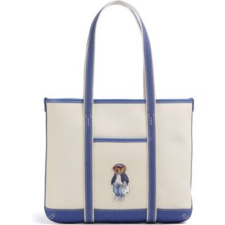 Polo Ralph Lauren Bear Spring Shopper taske beige/blå