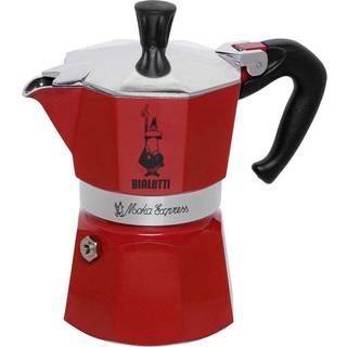 Bialetti Moka Express, rød, 3 kop