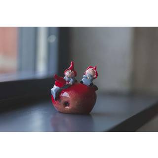 Nisse, apple H.5,5cm