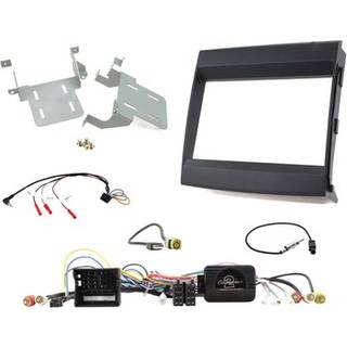 2-DIN Kit Porsche Cayenne 2011-2016, sort
