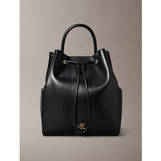 Monogram Drawstring Backpack - Black - One Size