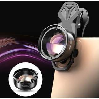 Apexel Universal 100mm 4K Macro Lens - kameralinse til smartphones og tablets