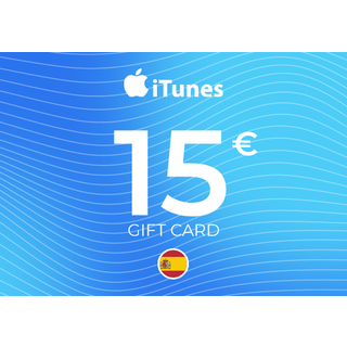 Apple iTunes Gift Card 15 EUR Key - SPAIN