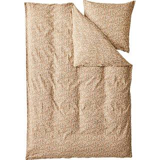 Salling flonel sengetøj 140x200 cm - rosa blomst (På lager i butik)