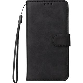 Motorola Moto G86 / G86 Power - EIDERWOOD Kunstlæder Flip Cover m. Strop - Sort