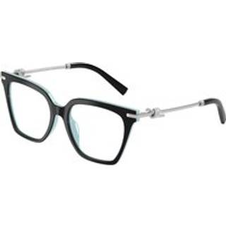 Tiffany Kvinde Tiffany TF2284B 8055 Optiske stel Acetat Sort Transparent Firkantet Normal