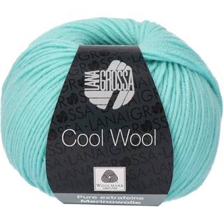Lana Grossa Cool Wool Garn - 100 % Ren ny ekstrafine merinould Turkis 2020