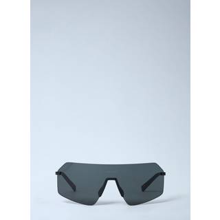 Prada Linea Rossa Mand PS B50S 1BO06F Solbriller Metal Sort Grå Geometrisk Normal