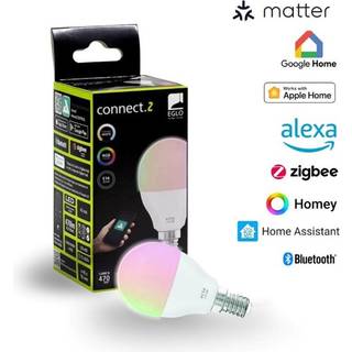 EGLO E14 LED-Z MATTER P45 RGB/CCT 4,9W 530lm opal