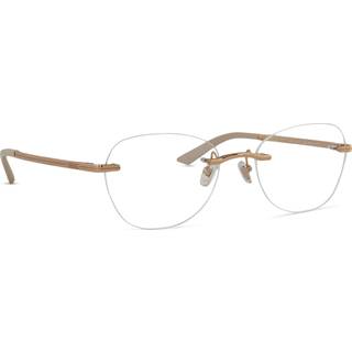 Versace Kvinde Versace VE1314D 1412 Optiske stel Metal Guld Transparent Geometrisk Normal