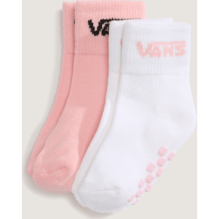 Vans - Infant Classic Crew Socks (2 pairs), Pink, Size: 0 - 12 months - Pink - 0 - 12 months