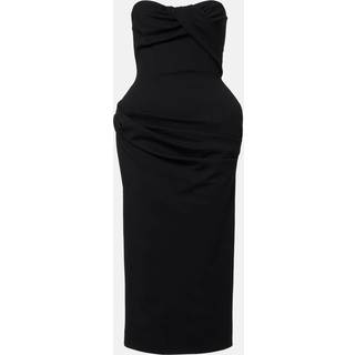 Magda Butrym Draped midi dress - black - XS