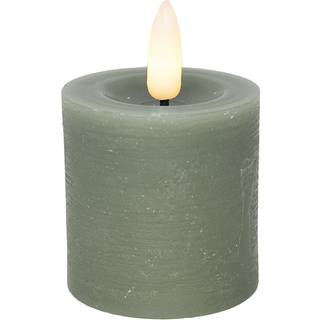 Cozzy LED bloklys Ø4,8 x H5 cm 2 stk. grøn