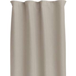 Himla Nightfall Mørklægningsgardin Med Burrebånd Tape 135x275 Cm - Gardinlængder Genanvendt Polyester Warm Beige - 1000300