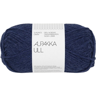 Alpakka Ull Marine 5575