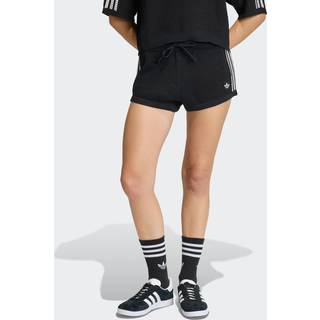 KNITTED CROCHET SHORTS - Black - 2XL