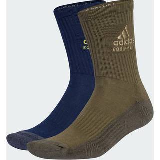 Equipment sokker, 2 par - Night Indigo / Olive Strata - 40-42