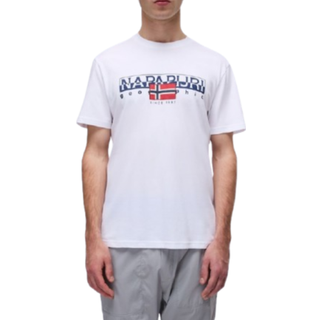 NAPAPIJRI Herren T-Shirt weiß