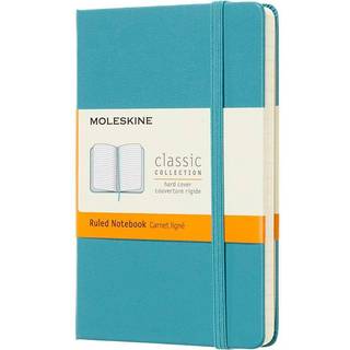 Moleskine Clas. H Notesbog | L | Linj. | R.blå
