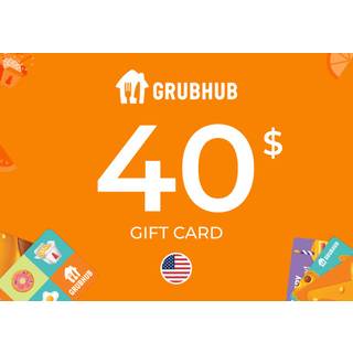 Grubhub Gift Card 40 USD Key - UNITED STATES