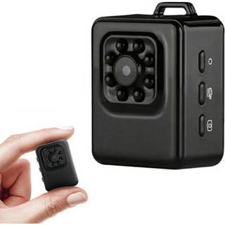 Mini HD Overvågningskamera til Hjemmet - Nattsyn & Bevægelsesdetektion