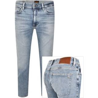 BOSS Delaware Slim Fit Jeans Light Wash Blue