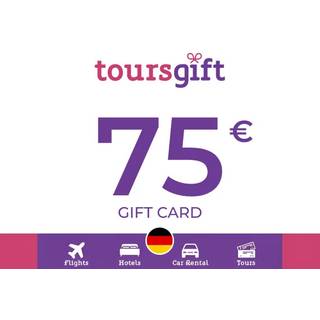 ToursGift Gift Card 75 EUR Key - GERMANY