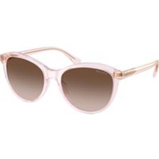 Ralph Lauren Kvinde Ralph Lauren RA5336U 604313 Solbriller Acetat Rosa Brun Rund Normal Skygge
